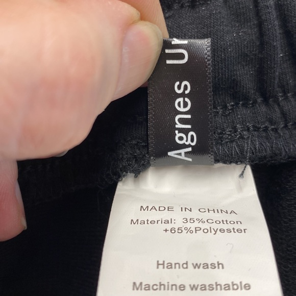 *** Agnes Urban Black Pants Cargo Pockets *** XL - Picture 7 of 8